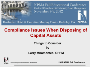2012 NPMA Fall Conference
