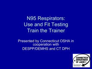 Use and Fit Testing Train the Trainer
