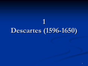 1 Descartes (1596