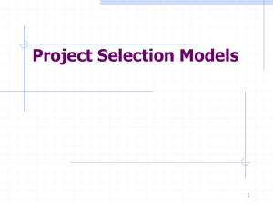 project selelction