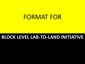 format for - Ministry of Rural Development