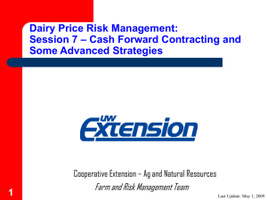 PowerPoint Slides (25) - Understanding Dairy Markets