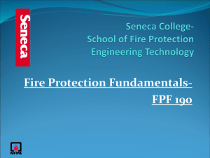 Fire Protection Fundamentals