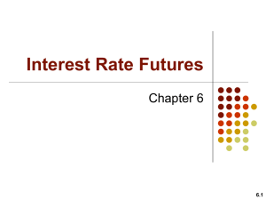 Interest Rate Futures