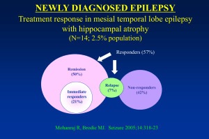 Newly Diagnosed Epilepsy