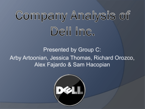 Company Analysis of Dell Inc