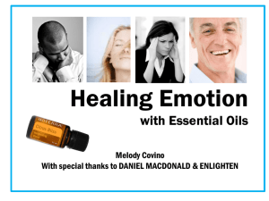 Emotional Healing with Essential Oils