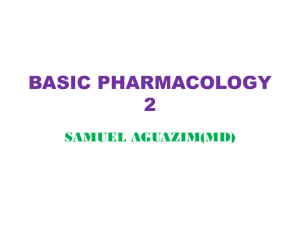 BASIC PHARMACOLOGY 2