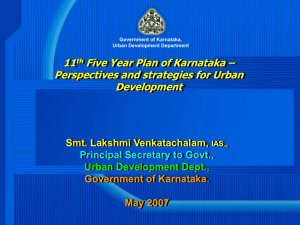 11th FYP Karnataka Perspective