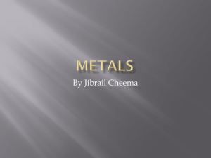Metals - Qatar Academy