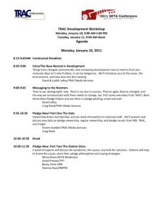 Agenda Monday, January 10, 2011