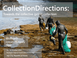 Collection Directions: Towards the Collective (print) Collection