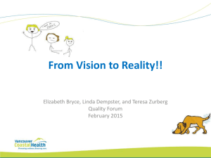 From Vision to Reality!!