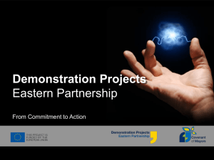 Demonstration Projects Eastern Partnership