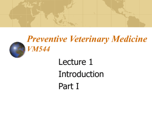 Preventive Veterinary Medicine VM544