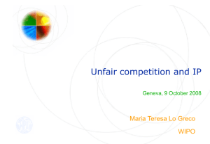 Unfair Competition