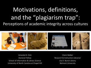 "Plagiarism Trap": Perceptions of Academic Integrity Across Cultures