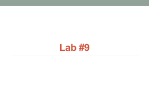 RCC Lab 9 S14
