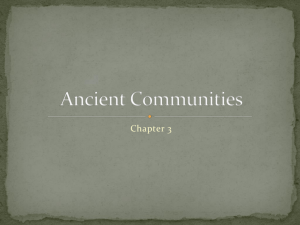 Ancient Communities - Moore Public Schools