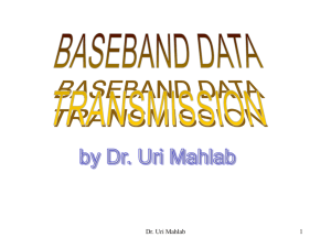 BaseBand Digital Communication