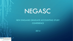 negasc-Powerpoint - The New England Graduate Accounting