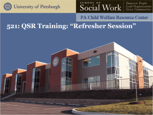 QSR Training :"Refresher Session"