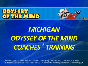 Long-Term Problem - Michigan Odyssey of the Mind