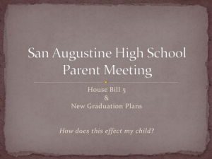 Foundation School Program - San Augustine High School