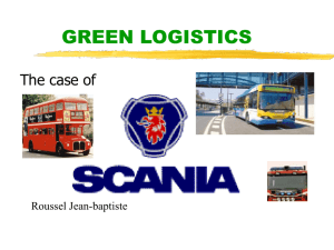 Green Logistics exercise company: ONKIA ltd.