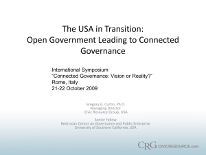 connected governance—why?