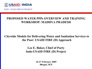 indo-usaid fire (d) - Directorate of Institutional Finance