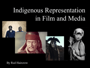 Repräsentationen Indigener Im Film
