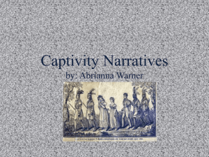 Captivity Narratives by