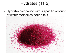 Hydrates (11.5) - Brookwood High School