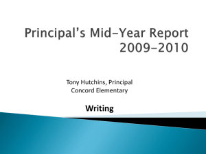 Template for the January 22 Principal's Mid