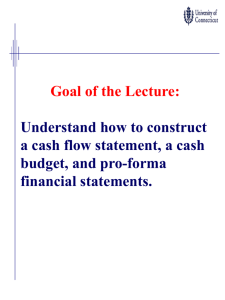 Financial Analysis and Planning Lecture