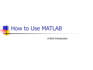 MATLAB-signal processing