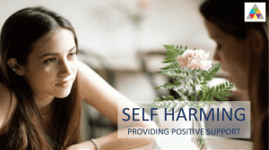 Self-Harm - Advanced Learning Alliance