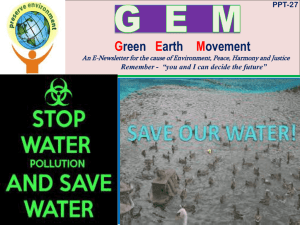 GEM-PPT-27-STOP WATER POLLUTION