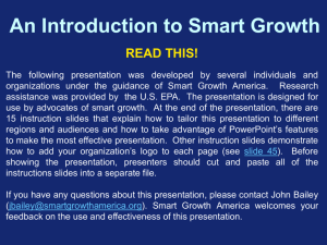What is Smart Growth? - Smart Growth America