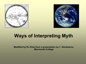 Ways of Interpreting Myth