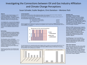 Investigating the Connections between Oil and Gas Industry