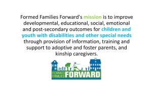 Formed Families Forward Powerpoint