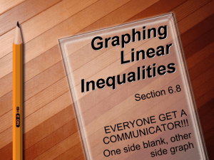 Graph Inequalities PPT