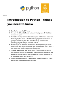 FREE Python worksheets in Word 2010