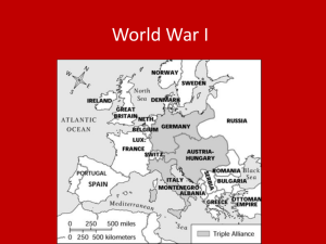 Cause of World War I