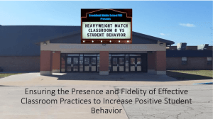PowerPoint Presentation - Missouri Schoolwide Positive Behavior