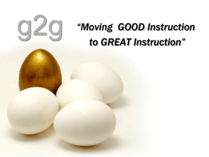 g2g Instruction Power Point