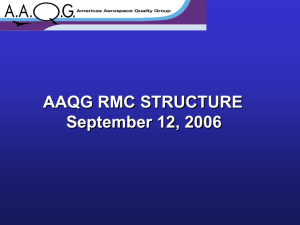 RMC Organizational Structure