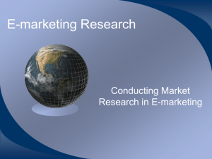 E-Marketing Research